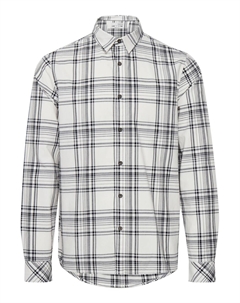 Рубашка на пуговицах классического кроя Alexx, Beige Solid