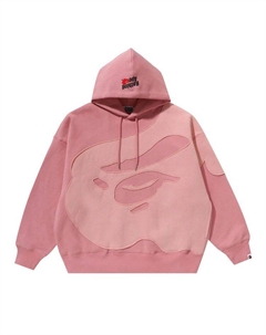 Худи Head Patch Pullover Hoodie, Pink Bape