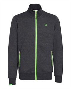 Худи с капюшоном на молнии BennTrack, Anthracite Solid