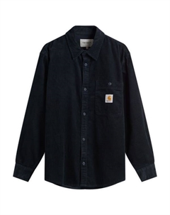 Вельветовая рубашка из кремня, Deep Night Carhartt wip