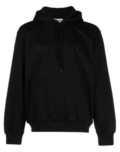 Худи с вышитым логотипом, черный Carhartt wip