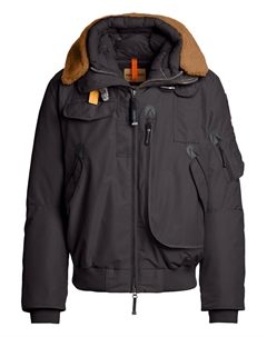 Бомбер Gobi с капюшоном, черный Parajumpers
