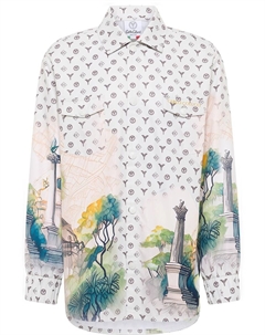 Рубашка на пуговицах классического кроя Epp, White Carlo colucci