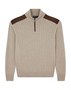 Свитер с полу-молнией, нейтральный Paul & shark