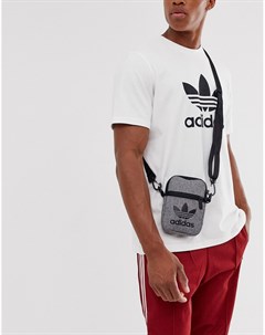 Серая сумка для авиапутешествий с логотипом Adidas originals