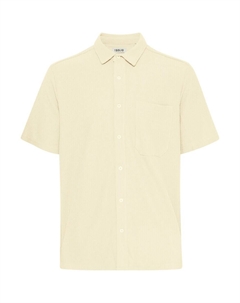 Рубашка на пуговицах классического кроя SDOsvald, Cream Solid