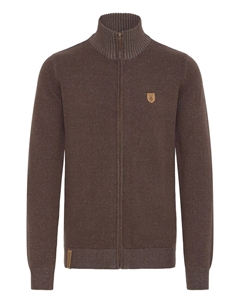 Вязаный кардиган Andy, Brown/Light brown Indicode jeans