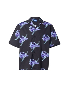 Рубашка на пуговицах Comfort fit Eligino, Black Hugo