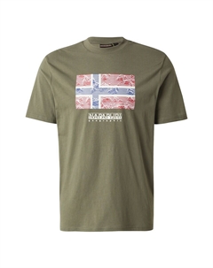 Футболка S-DRAPEAU, Green Napapijri