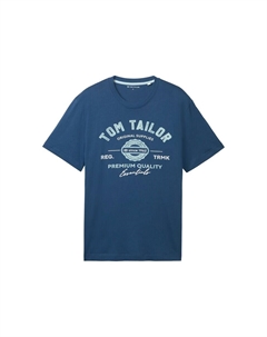 Футболка, marine blue/Light blue Tom tailor