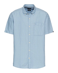 Рубашка на пуговицах классического кроя, Dusty blue Camel active