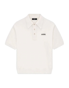 Поло Spirit с короткими рукавами, белый Amiri