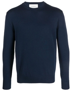 Шерстяной джемпер с круглым вырезом, синий Ballantyne