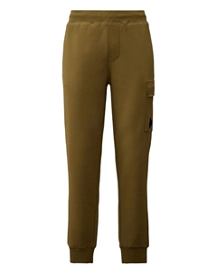 Спортивные брюки Diagonal Raised Fleece, зеленый C.p. company