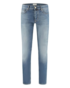 Выцветшие джинсы с эффектом состаренности, синий Jacob cohen