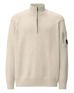 Свитер на половинной молнии, нейтральный C.p. company