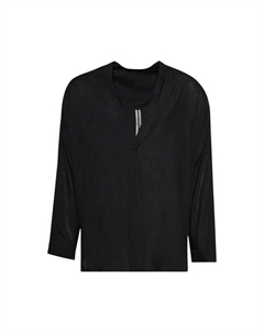 Рубашка Lido Larry Shirt, Black Rick owens