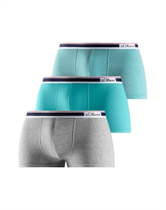 Боксеры, Turquoise/mottled grey S.oliver
