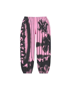 Спортивные брюки x New York Yankees Airbrush Sweatpant, Pink Supreme