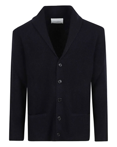 Кардиган с шалевым воротником на пуговицах, синий Ballantyne