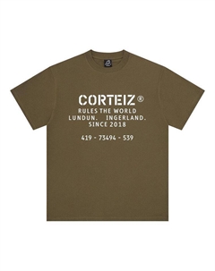 Футболка OG Stencil Tee, Khaki Corteiz