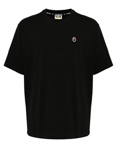 Футболка с вышитым логотипом, черный A bathing ape®