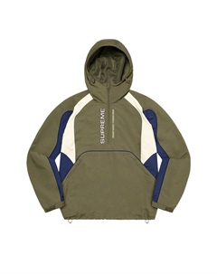 Пуловер Paneled Half Zip Pullover, Olive Supreme