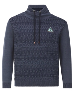 Свитер Akselgren, Turquoise/Dark blue Jan vanderstorm