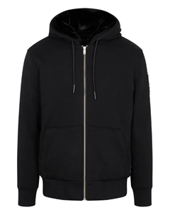 Куртка на молнии с капюшоном, черный Moose knuckles