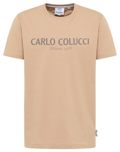 Футболка, Dark beige Carlo colucci