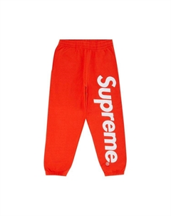 Спортивные брюки Satin Appliqué Sweatpant, Bright Orange Supreme