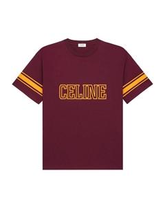 Футболка Loose Triomphe T-Shirt, Bordeaux Celine