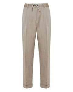 Брюки на завязках, нейтральный Barba