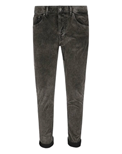 Вельветовые брюки, черный Dondup