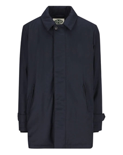 Северное пальто с застежкой на пуговицах и прорезными карманами, синий Camplin