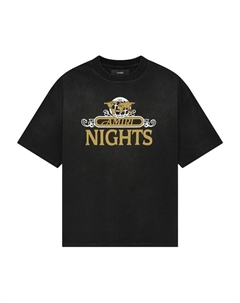 Футболка Nights Oversized Tee, Black Amiri