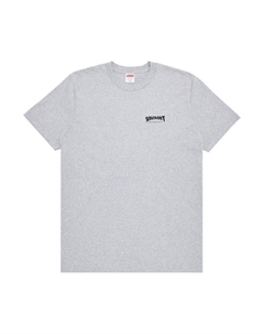 Футболка x Thrasher Cross Tee, Heather Grey Supreme