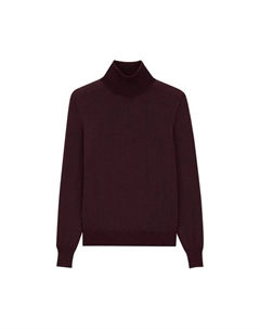 Свитер Roll Neck Sweater, Bordeaux Saint laurent