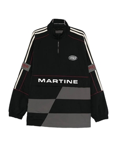 Кофта на молнии с панелями и эмблемой-логотипом, черный Martine rose