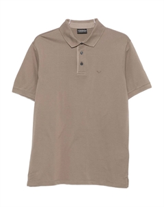 Поло с логотипом в виде орла, нейтральный Emporio armani