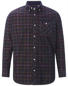 Рубашка на пуговицах Comfort fit Olafsen, Dark red Jan vanderstorm