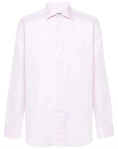 Жаккардовая рубашка, розовый Canali