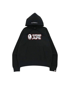 Худи Bathing Ape Loose Fit Pullover Hoodie, Charcoal Bape