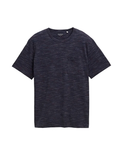 Футболка, mottled blue Tom tailor