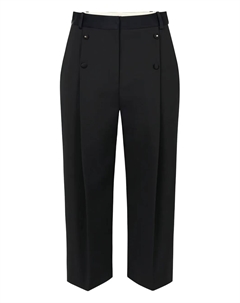 Плиссированные бермуды, черный Elisabetta franchi