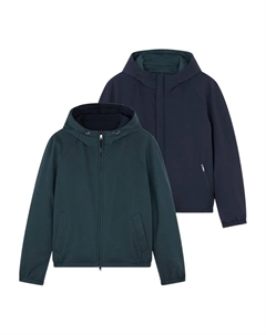 Двусторонняя куртка с капюшоном, зеленый Paul & shark