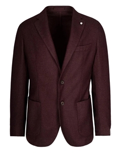 Блейзер с клапанами на карманах, красный L.b.m. 1911