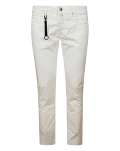 Джинсы с пятью карманами, белый Incotex