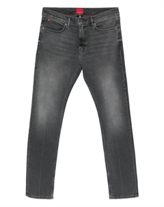 Джинсы из эластичного хлопка, серый Hugo