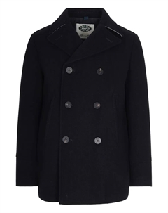 Двубортное пальто, черный Camplin